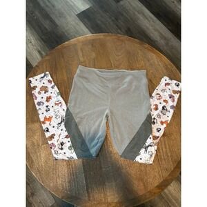 Disney Pants Womens Small White Gray Relaxed Sleepwear Aristocats